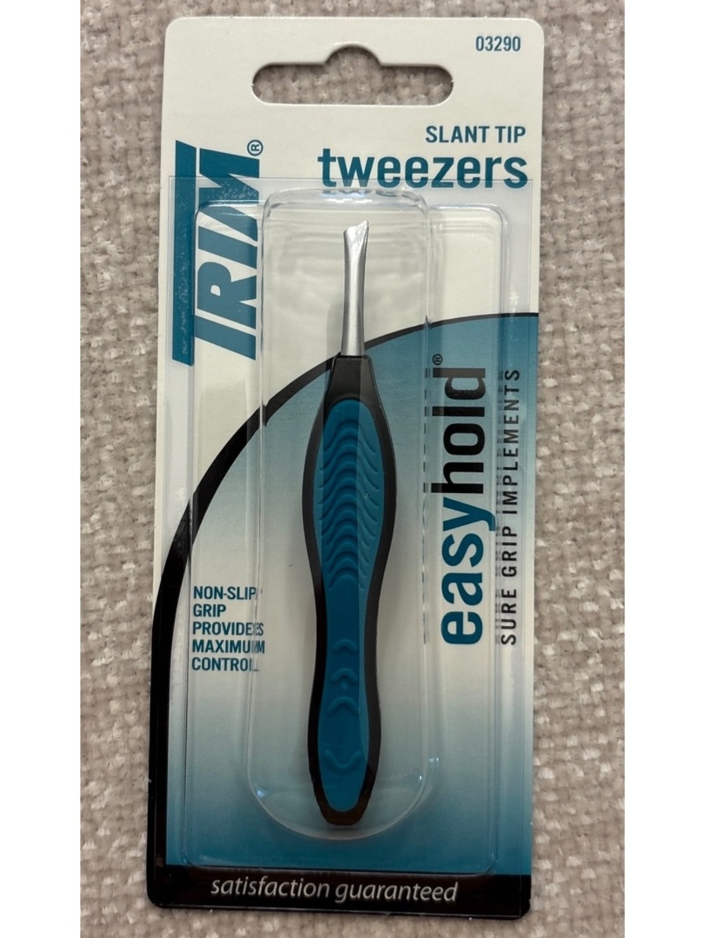 3 Pack Bundle - Trim easyhold Slant Tip Tweezers - Picture 2 of 3